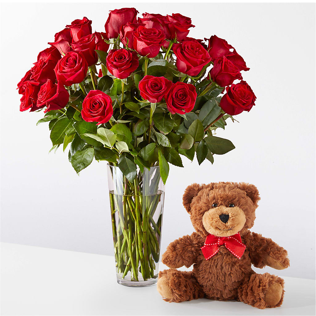 Romantic Long Stem Red Rose Bouquet Bundles – BLOSSOMS & BOWS FLORIST & GIFTS, Springfield KY