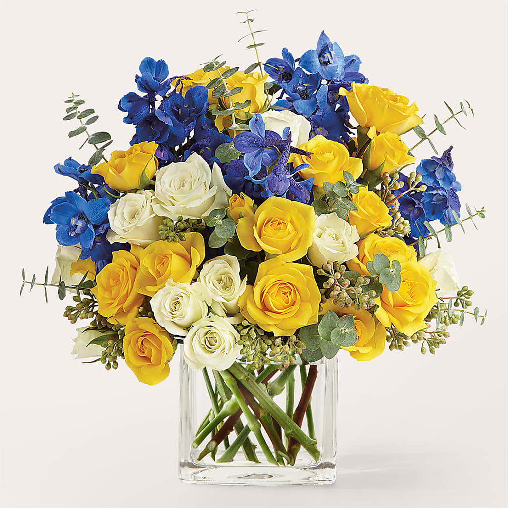 Sparkling Citrine Bouquet – BLOSSOMS & BOWS FLORIST & GIFTS, Springfield KY