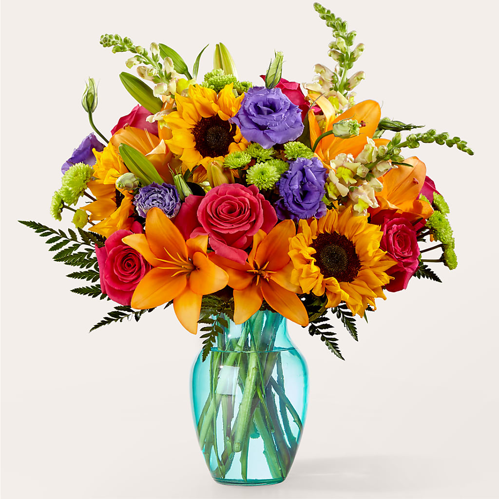Double Rainbow Bouquet – BLOSSOMS & BOWS FLORIST & GIFTS, Springfield KY