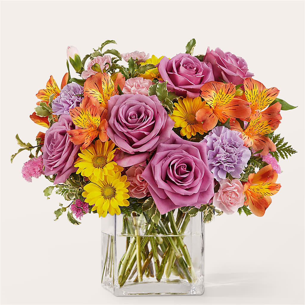 Shades of Happiness Bouquet – BLOSSOMS & BOWS FLORIST & GIFTS, Springfield KY