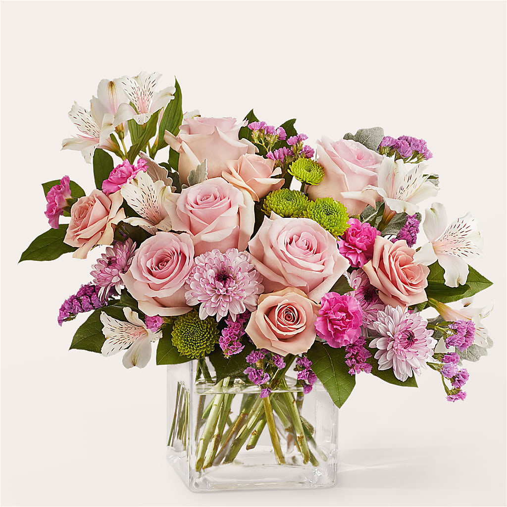 Pink Suede Bouquet – BLOSSOMS & BOWS FLORIST & GIFTS, Springfield KY