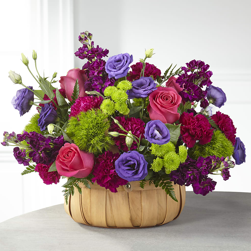 Serene Sanctuary Basket – BLOSSOMS & BOWS FLORIST & GIFTS, Springfield KY