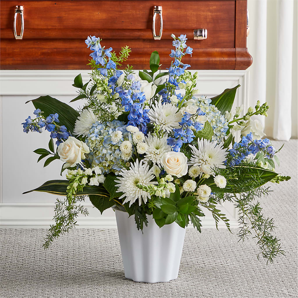 Everlasting Memories Floor Basket – BLOSSOMS & BOWS FLORIST & GIFTS, Springfield KY