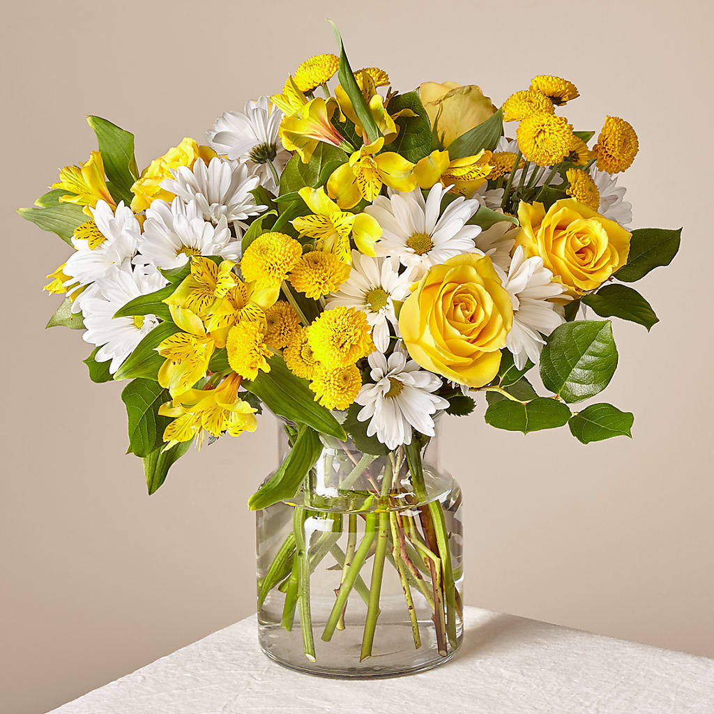 Sunny Sentiments Bouquet – BLOSSOMS & BOWS FLORIST & GIFTS, Springfield KY