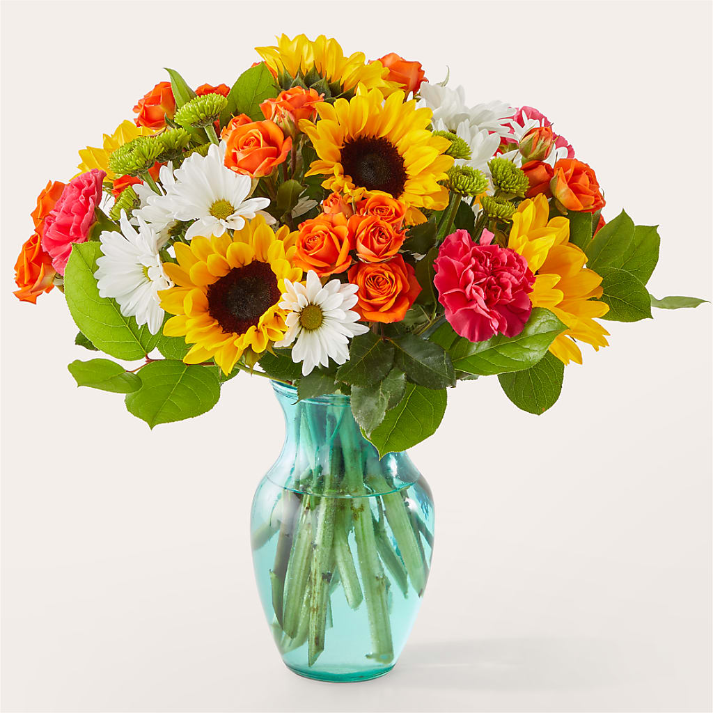 Sun-drenched Blooms Bouquet – BLOSSOMS & BOWS FLORIST & GIFTS, Springfield KY