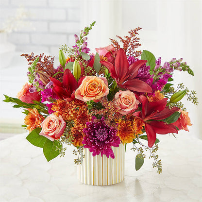 Burgundy Landscape Bouquet – BLOSSOMS & BOWS FLORIST & GIFTS, Springfield KY