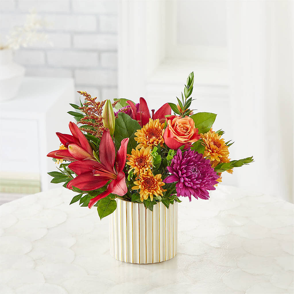 Burgundy Landscape Bouquet – BLOSSOMS & BOWS FLORIST & GIFTS, Springfield KY