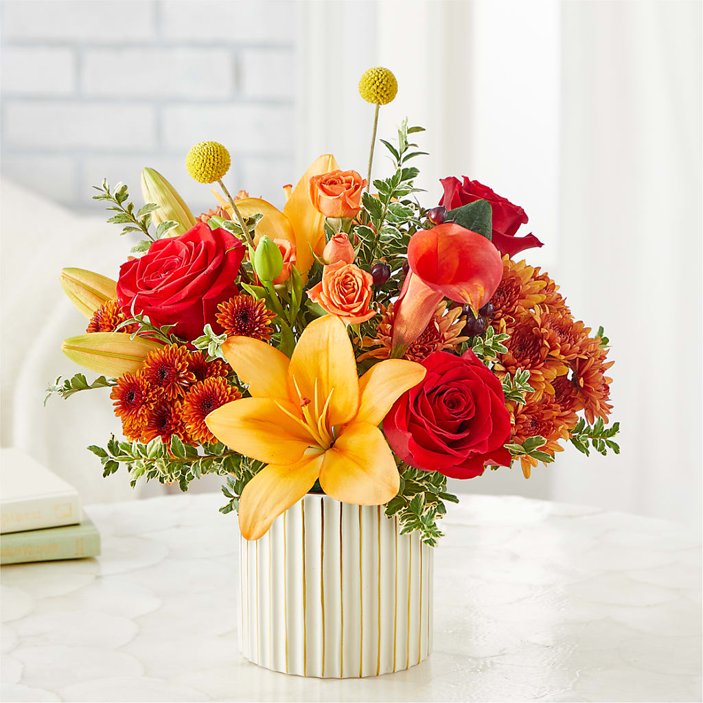 Scarlet Skies Bouquet – BLOSSOMS & BOWS FLORIST & GIFTS, Springfield KY