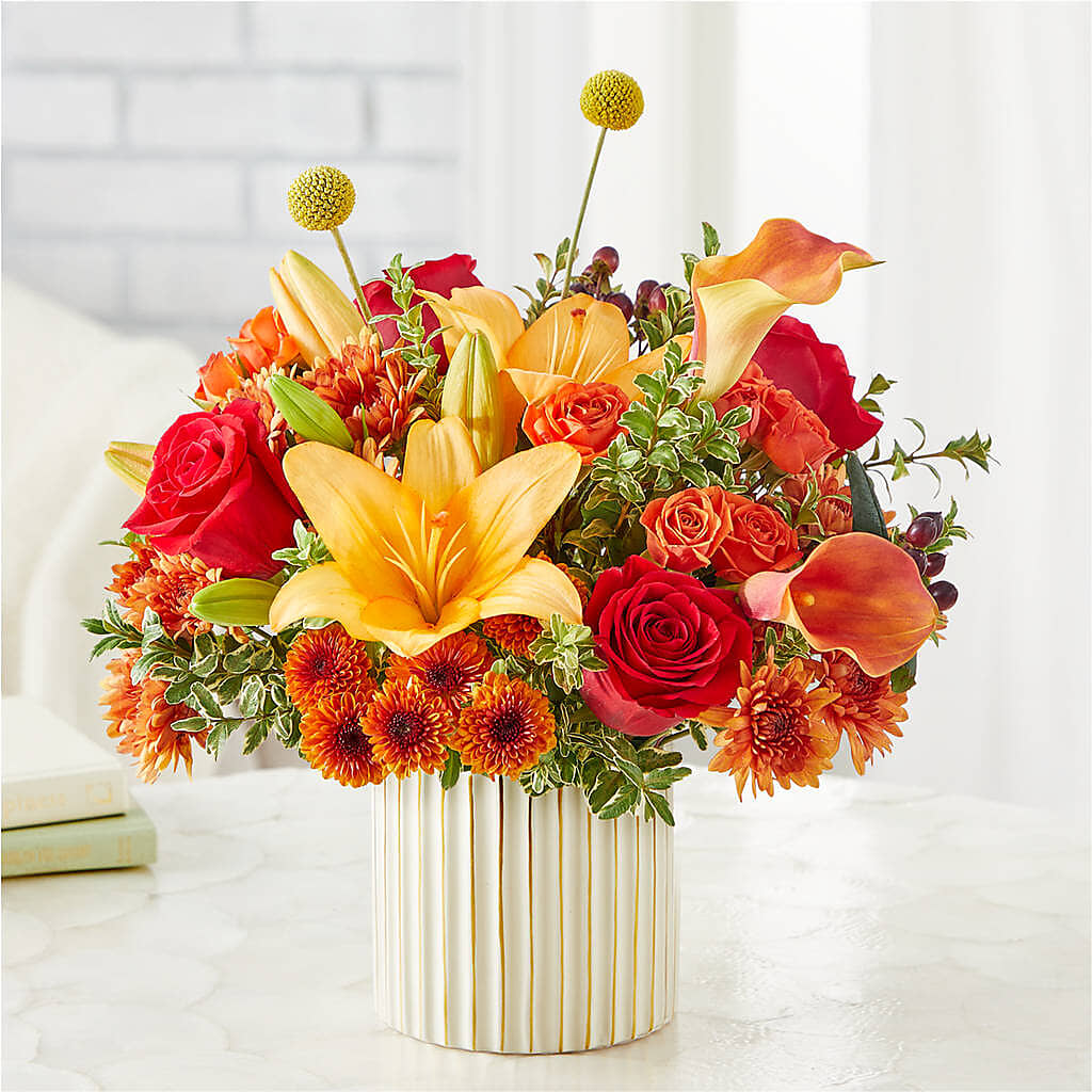 Scarlet Skies Bouquet – BLOSSOMS & BOWS FLORIST & GIFTS, Springfield KY