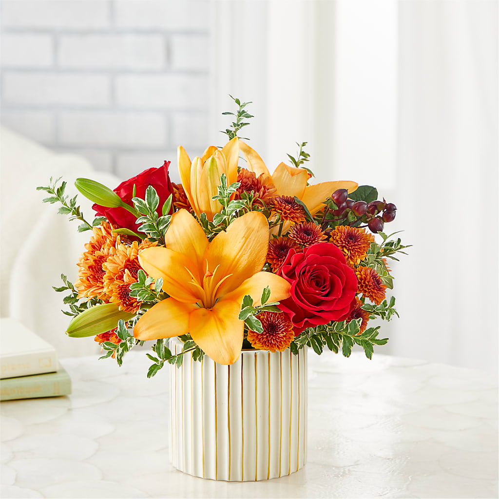 Scarlet Skies Bouquet – BLOSSOMS & BOWS FLORIST & GIFTS, Springfield KY