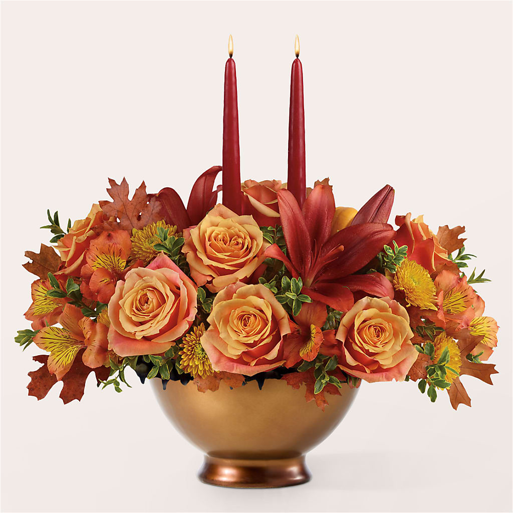 Harvest Table Centerpiece – BLOSSOMS & BOWS FLORIST & GIFTS, Springfield KY