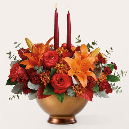 Fruits of Fall Centerpiece – BLOSSOMS & BOWS FLORIST & GIFTS, Springfield KY