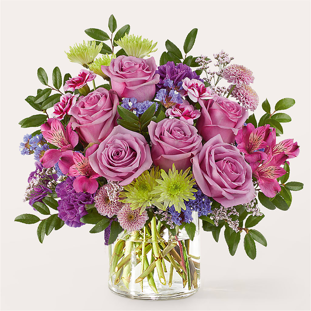 Glass Half Full Bouquet – BLOSSOMS & BOWS FLORIST & GIFTS, Springfield KY