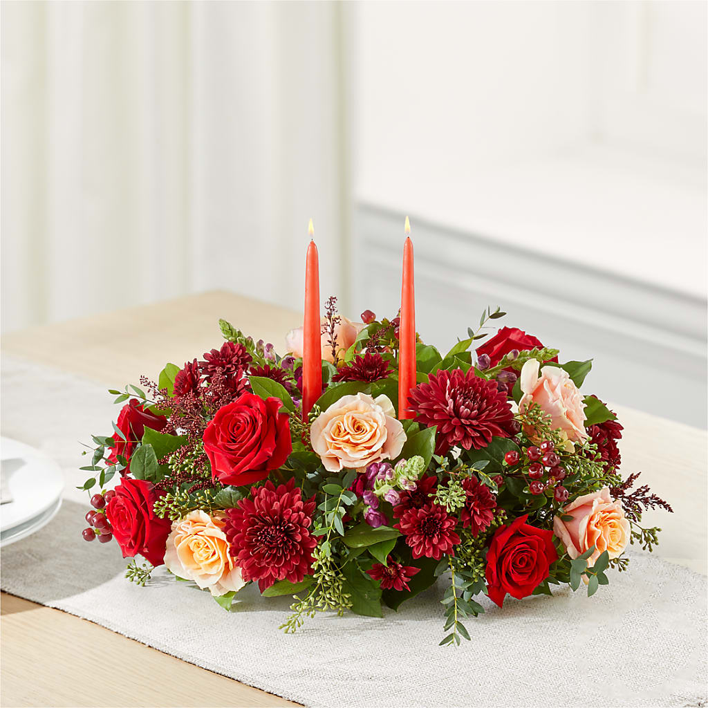 Most Thankful Centerpiece – BLOSSOMS & BOWS FLORIST & GIFTS, Springfield KY
